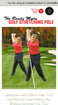 Mobile Screenshot of golfstretchingpole.com